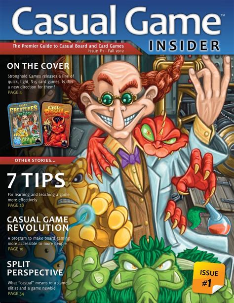 Casual Game Insider Fall 2012 Magazine Get Your Digital Subscription