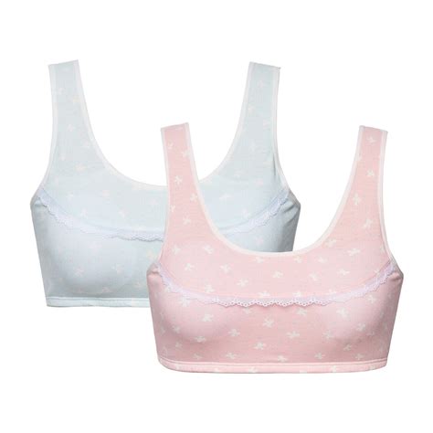 Sanqiang Pack Teen Girls Stretch Cotton Training Bra Wire Free A Cup Kid Bra Ebay