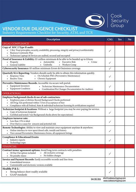 Excel Due Diligence Checklist Template Printable And Enjoyable Learning
