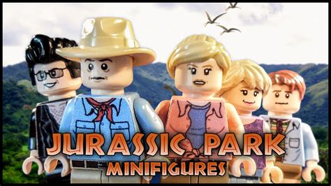 Lego® Jurassic Park™ Custom Minifigures I Showcase Jurassic World