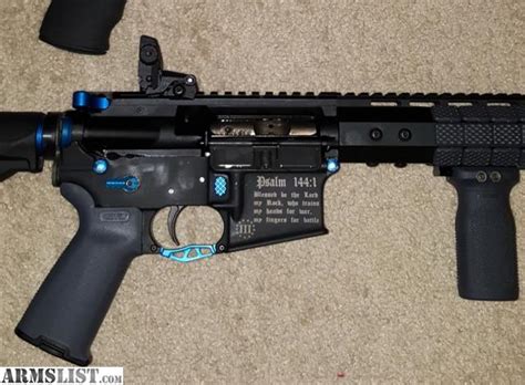 Armslist For Saletrade Custom Blue Ar15 Psa