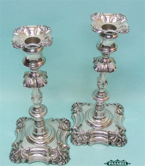 Pin By Depy M On Candles Sheffield Silver Silver Candlesticks