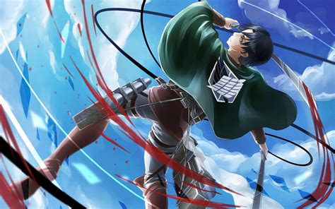 Free Download Levi 3d Maneuver Attack On Titan Shingeki No Kyojin Hd