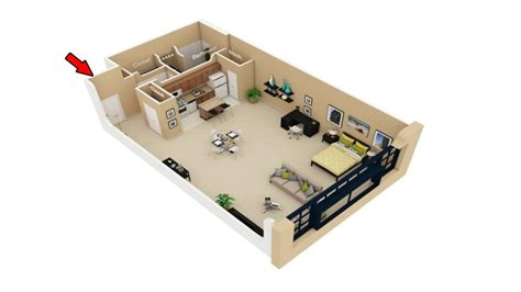 Ideas About Studio Apartment Plan Concept Courtalexa