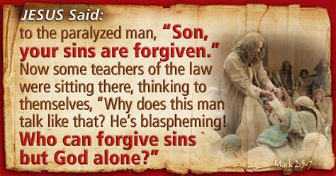 Mark 25 7 Only God Can Forgive Sins Jesus Quotes Biblical Quotes