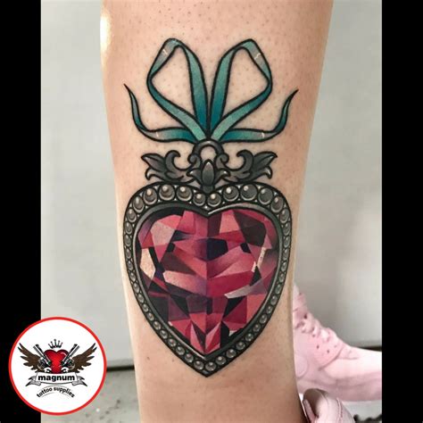 Maybe you would like to learn more about one of these? Heart piece from Stephanie Melbourne using #magnumtattoosupplies #heart #ink #tattoos | Square ...