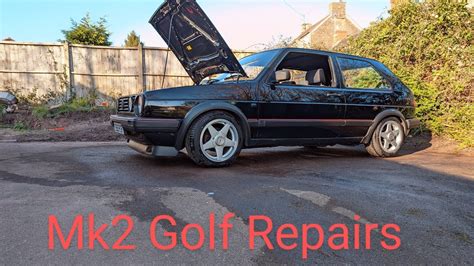 Vw Golf Mk2 20 8v Repairs Driveshaft Youtube