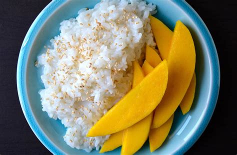 Thai Coconut Sticky Rice With Mango Recipe Xx Photoz Site