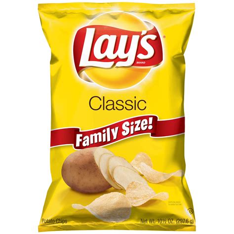 Potato Chip Bag Sizes