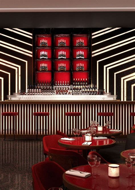 Luxury Restaurant Interior Cafe Interior Restaurant Design Bar