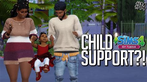 Child Support The Sims 4 Get Famous Lp 14 Youtube