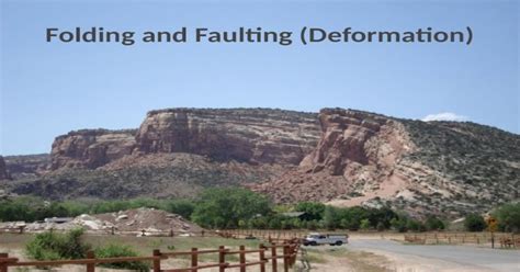 Folding And Faulting Pptx Powerpoint