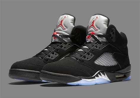 Jordan 5 Black Metallic Silver Full Release Info