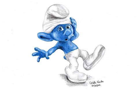 Clumsy Smurf By Chizzel On Deviantart