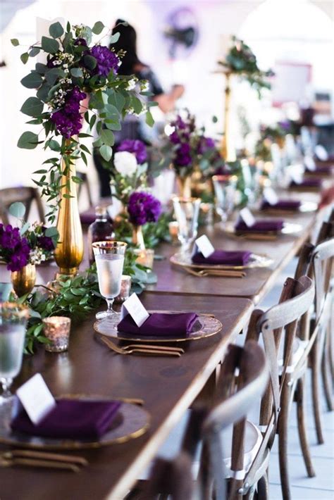 Lavender Wedding Decor Ideas You Ll Totally Love Wedding Forward Purple Wedding Tables
