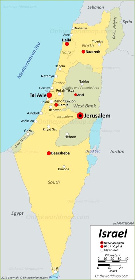 Map of israel, satellite view. Israel Maps | Maps of Israel