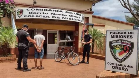 Fue Detenido Por Robarle La Bicicleta A Una Niña De 11 Años En Oberá