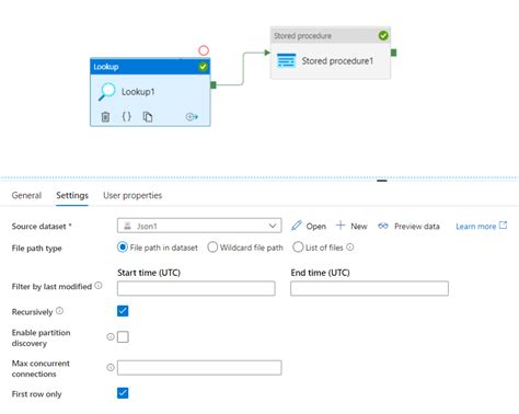 How To Use JSON On Blob Storage As Parameter For Azure Data Factory