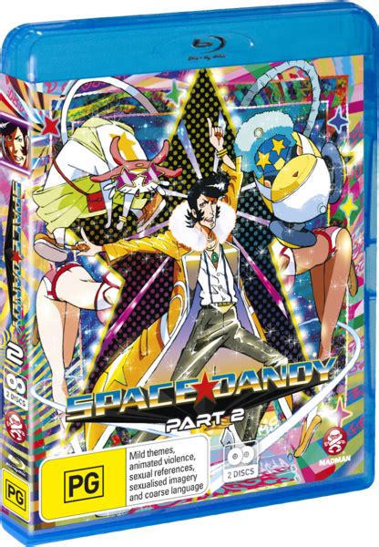 Space Dandy Part 2 Blu Ray Review