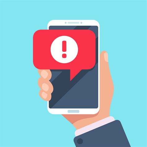 Alert Message Mobile Notification Danger Error Alerts Virus Problem