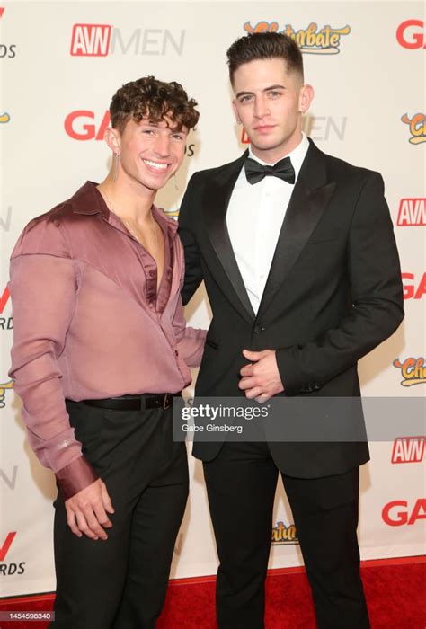 Greyson Myles And Trevor Books Attend The 2023 Gayvn Awards Show At