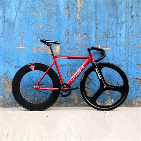 Fixed Gear Bike Frame 53cm 55cm 58cm Diy 700c Aluminum Alloy Track Bike