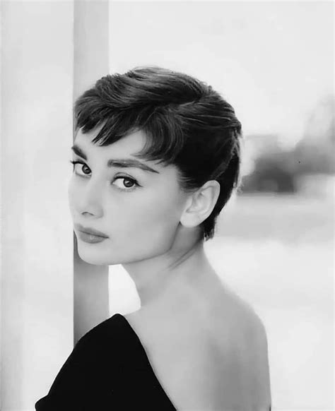 Audrey Hepburn Eyebrows Audrey Hepburn Pixie Aubrey Hepburn Audrey Hepburn Style Hair Audrey