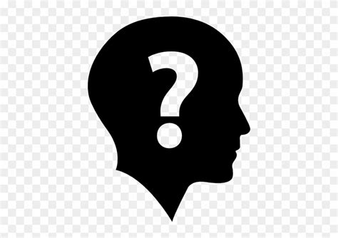 Question Mark In Head Person Question Mark Icon Free Transparent