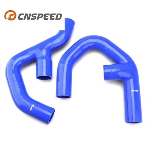 Cnspeed Blue Turbo Silicone Intercooler Hose Kit For Volkswagen