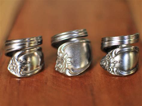 Spoon Ring Personalized Ring Victorian Spoon Ring Stainless