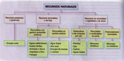 Clasificacion De Los Recursos Naturales Al Mind Map Images
