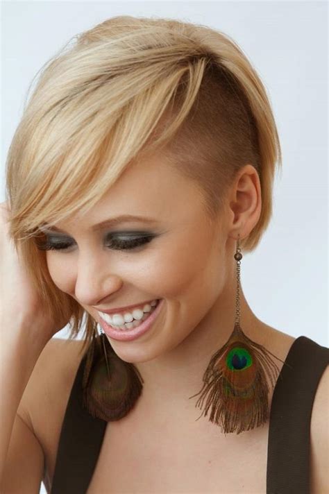 They help you show the world the real bold and this is a very feminine shaved hairstyle for girls who love to soft and delicate appearance. Shaved hairstyles for women - trendy haircut options for ...