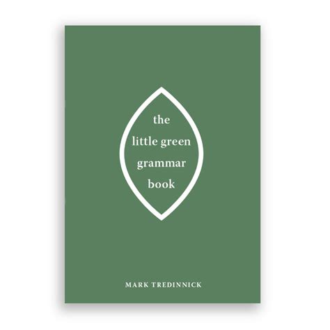 the little green grammar book — mark tredinnick
