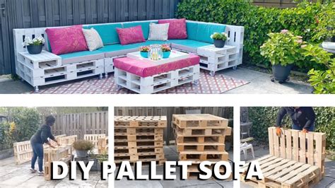 Diy Pallet Furniture How To Build A Pallet Patio Set Backyard Make