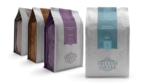 Many design packages start at $299. Orleans Coffee Packaging Designs | Cerberus Agency