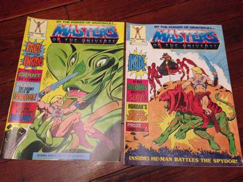 Comicsvalue Masters Of The Universe Adventure Magazine 23 24 He