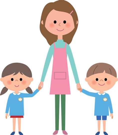 Child Care Worker Illustrations Royalty Free Vector Graphics And Clip