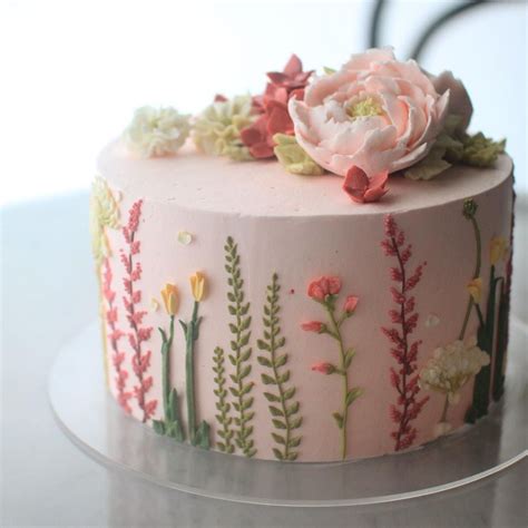 Peony korea cake association will be established in 2017 new recipes for piping and arranging of kim&cake style will be provided to the… The Latest Cake Trend is Unbelievably Stunning | Homemade ...