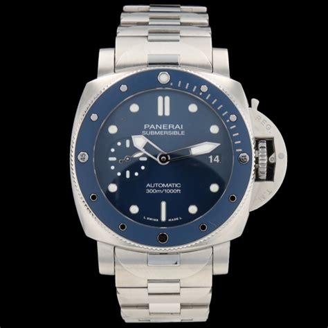 Panerai Submersible 42 Mm Blue