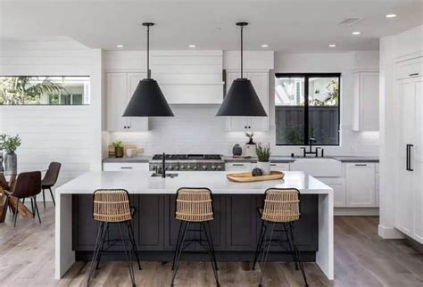 30 Black And White Kitchen Design Ideas Designing Idea