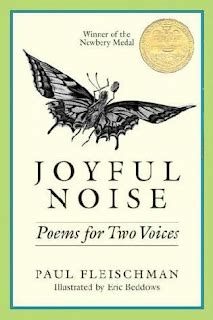 To appear for a short…. I Heart Poetry: Joyful Noise: Poems for Two Voices