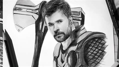 Details More Than 75 Thor Chris Hemsworth Sketch Best Vn