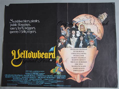 Yellowbeard Original Vintage Film Poster Original Poster Vintage