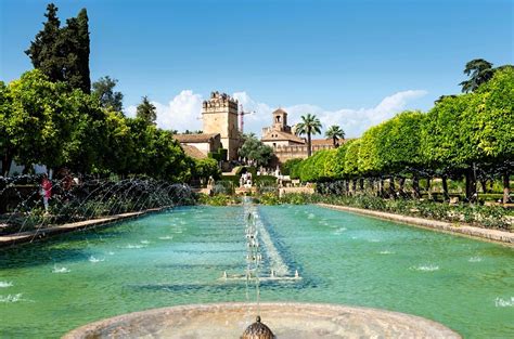 Cordoba Gardens Of Palace Alcazar De Los Reyes Cristianos Editorial