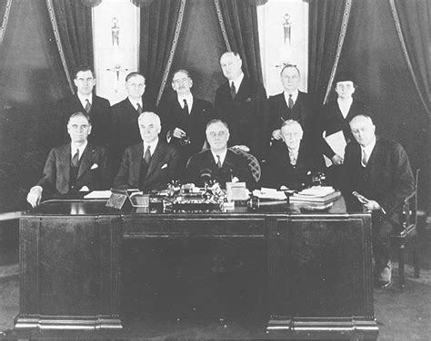 Roosevelt and his wife eleanor roosevelt in his terms in office from 1933 to 1945. Social Security History
