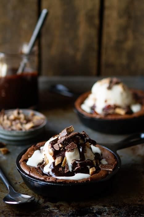 Skillet Brownies Recipe My Baking Addiction