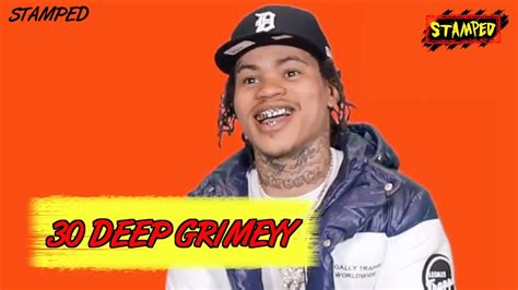 30 Deep Grimeyy Tired Of Being Official Lyrics And Meaning Stamped Youtube