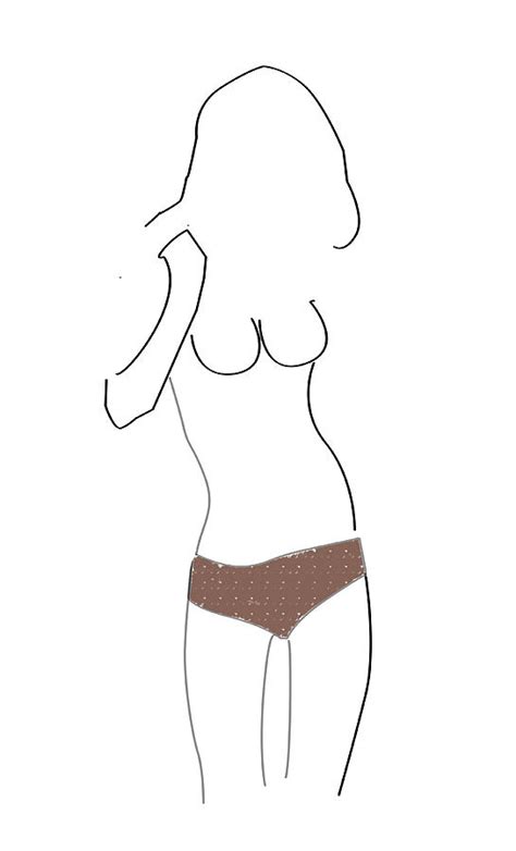 Minimalist Nude Line Drawing V Mixed Media By Brian Reaves Fine Art