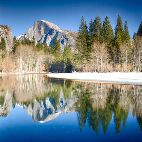 Half Dome And Merced River Wall Art Photography