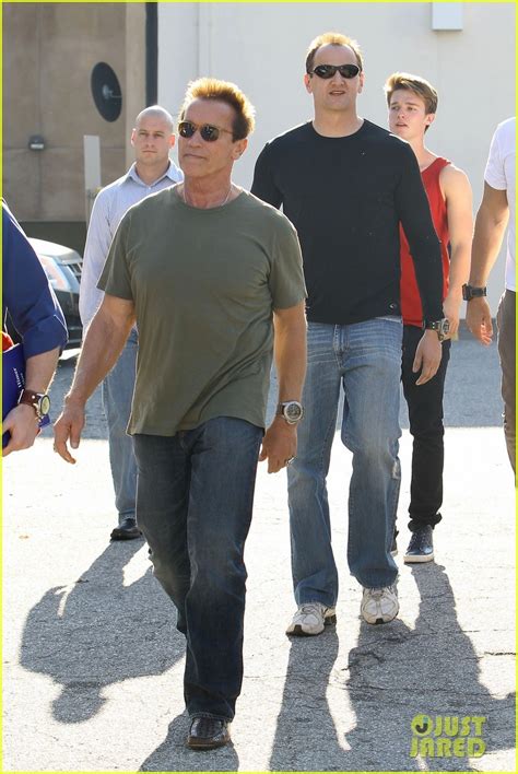 Patrick And Arnold Schwarzenegger Father Son Sunday Patrick